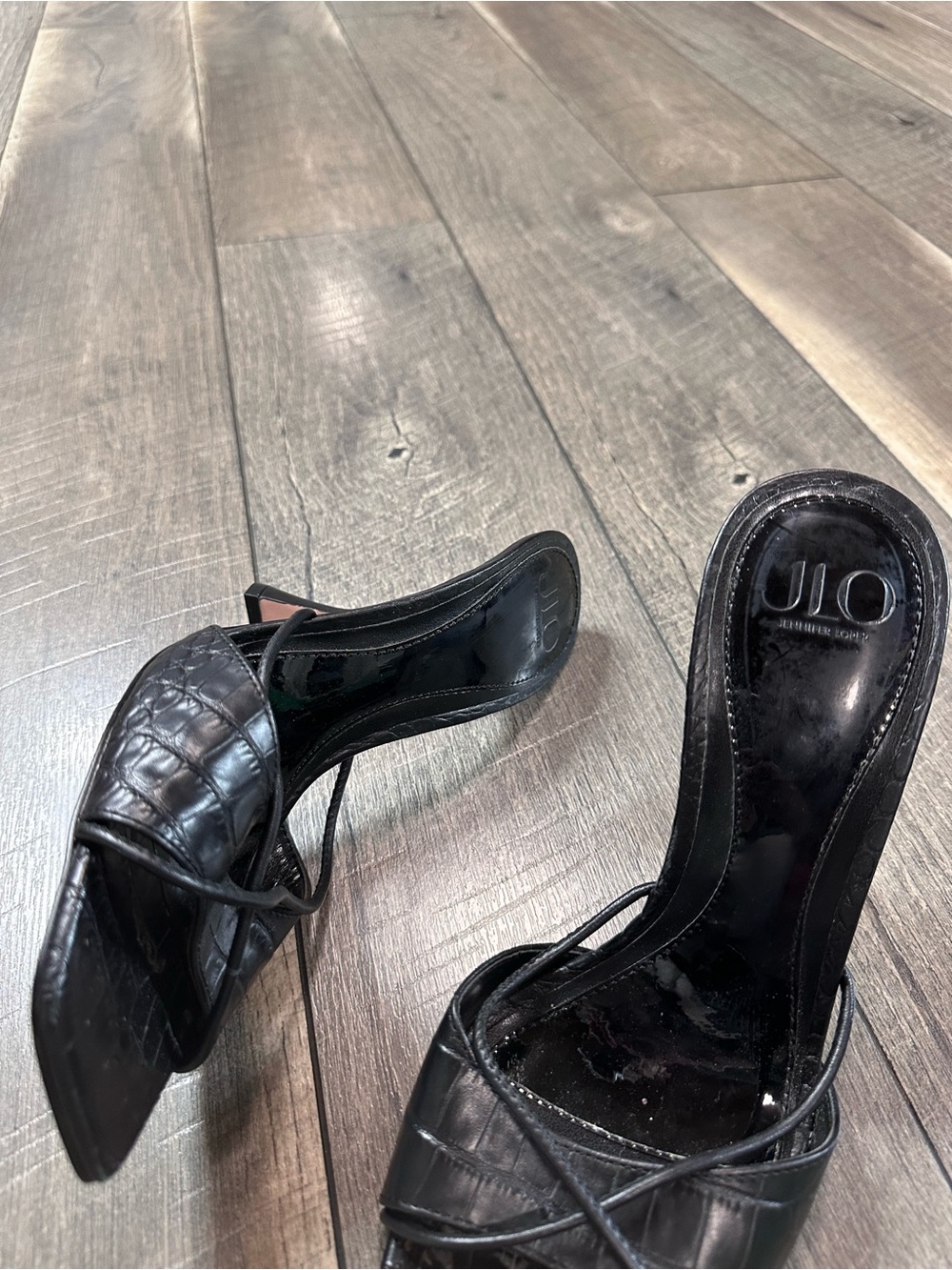 J Lo Strappy High Heels - Picture 3 of 6